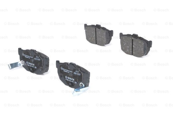 Задні гальмівні колодки 0986424418 Bosch
