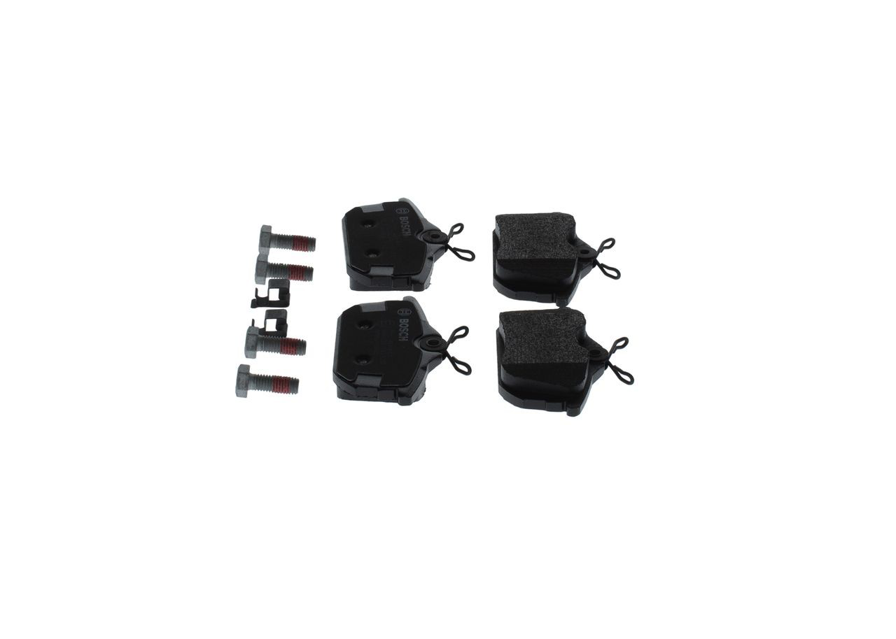 Задні гальмівні колодки Bosch 0986424427 ціна, від 21.48 USD