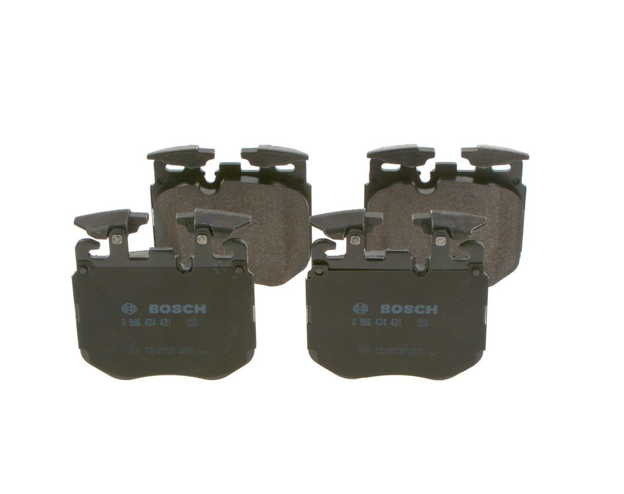 Гальмівні колодки Bosch 0986424431 ціна, від 90.46 USD