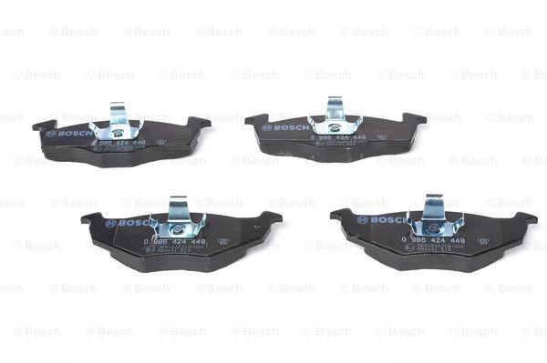 Передні тормозні колодки 0986424449 Bosch