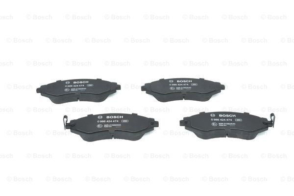 0986424474 Bosch Передні гальмівні колодки