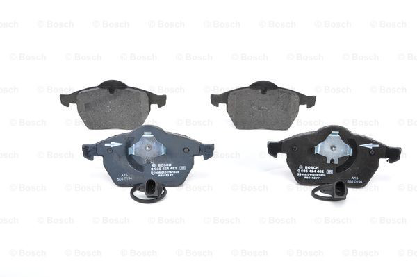 Гальмівні колодки Bosch 0986424482 ціна, від 30.48 USD