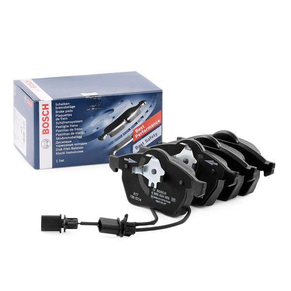 0986424482 Bosch Передні гальмівні колодки