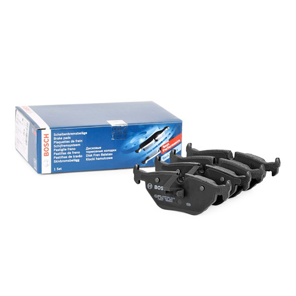 0986424484 Bosch Колодки гальмівні задні, дискові