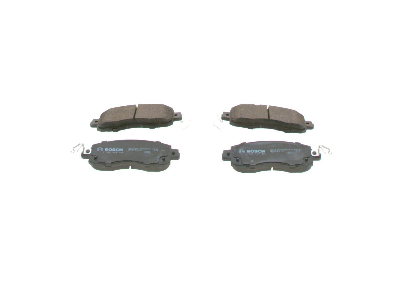 Передні тормозні колодки 0986424509 Bosch