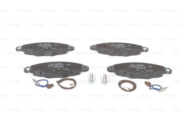 Передні тормозні колодки 0986424511 Bosch