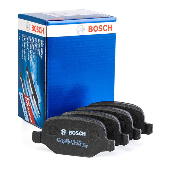 Задні гальмівні колодки Bosch 0986424553 ціна, від 22.57 USD