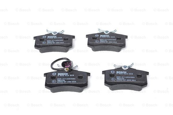 Задні гальмівні колодки 0986424559 Bosch
