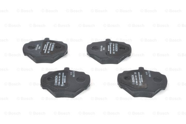 Задні гальмівні колодки 0986424563 Bosch