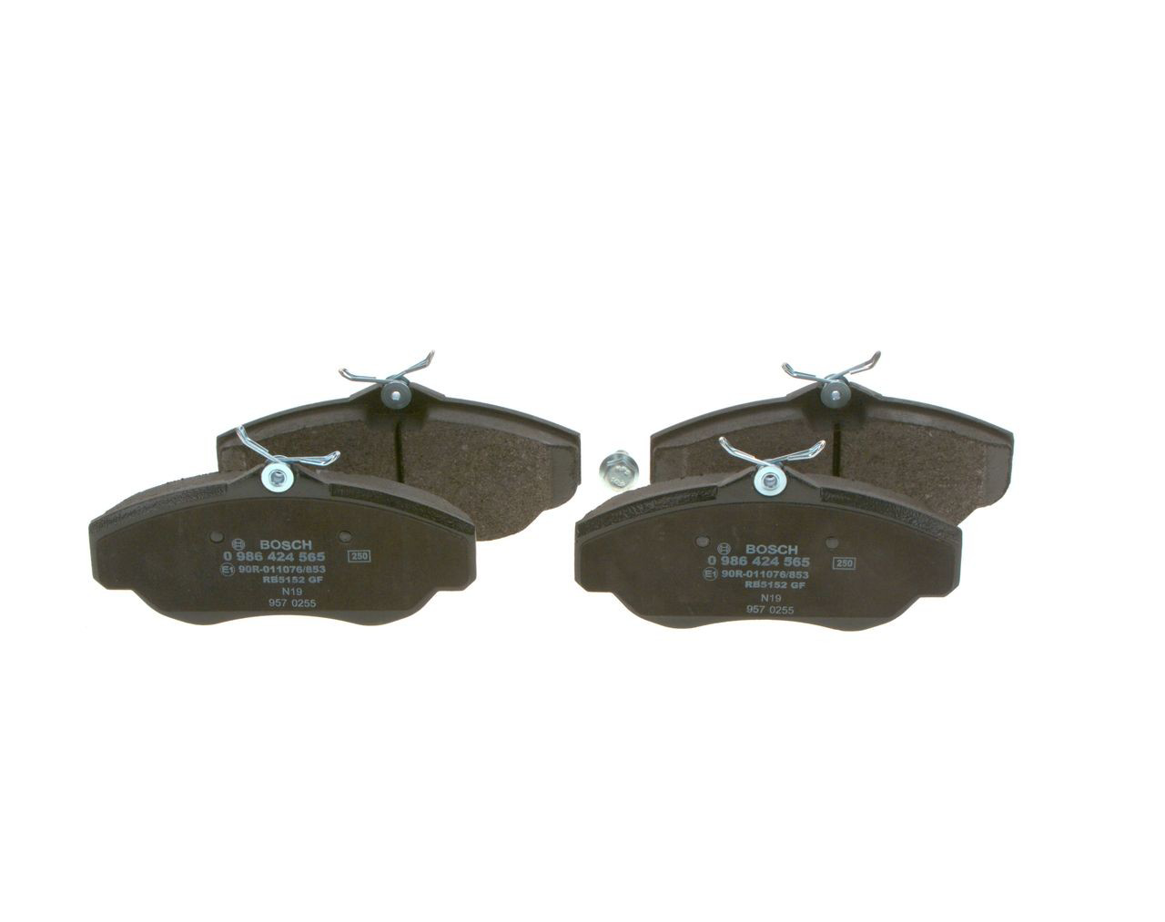 0986424565 Bosch Передні гальмівні колодки