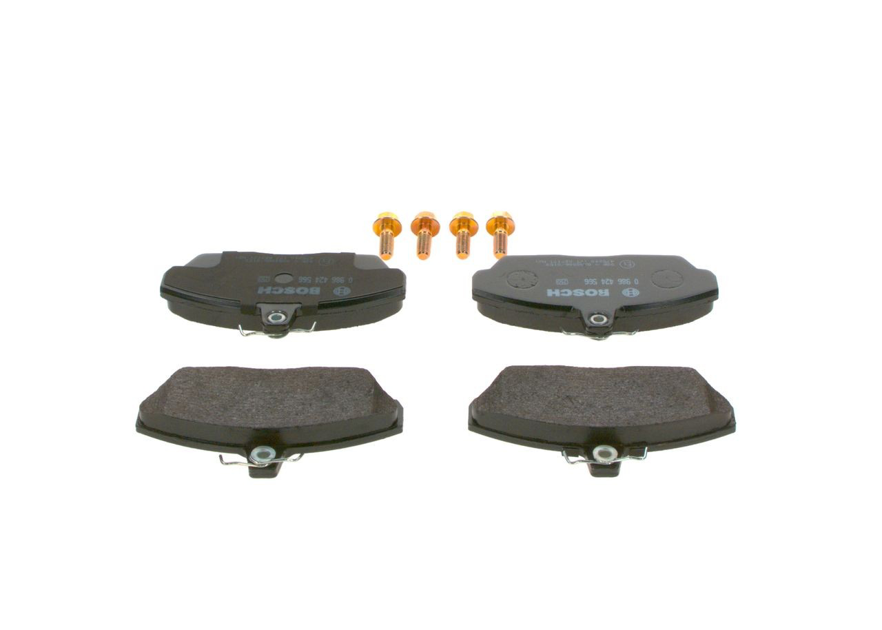 Купити 0986424566 Bosch Колодки гальмівні передні, дискові
