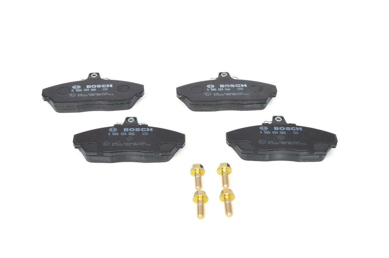 0986424566 Bosch Передні гальмівні колодки