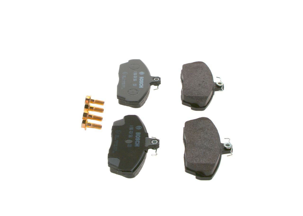 Передні тормозні колодки 0986424566 Bosch