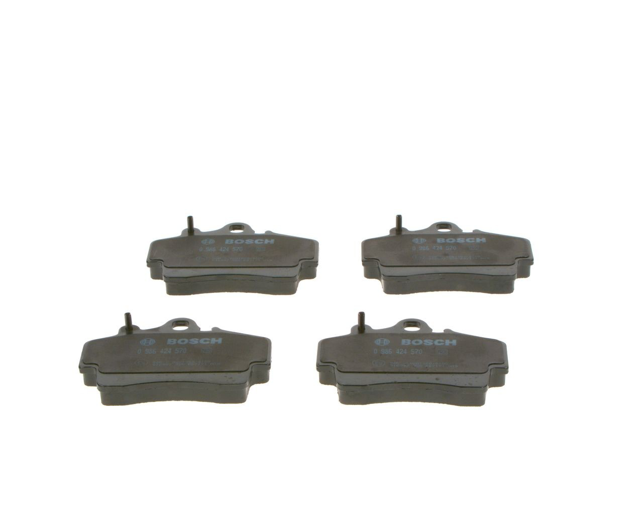 Передні тормозні колодки 0986424570 Bosch