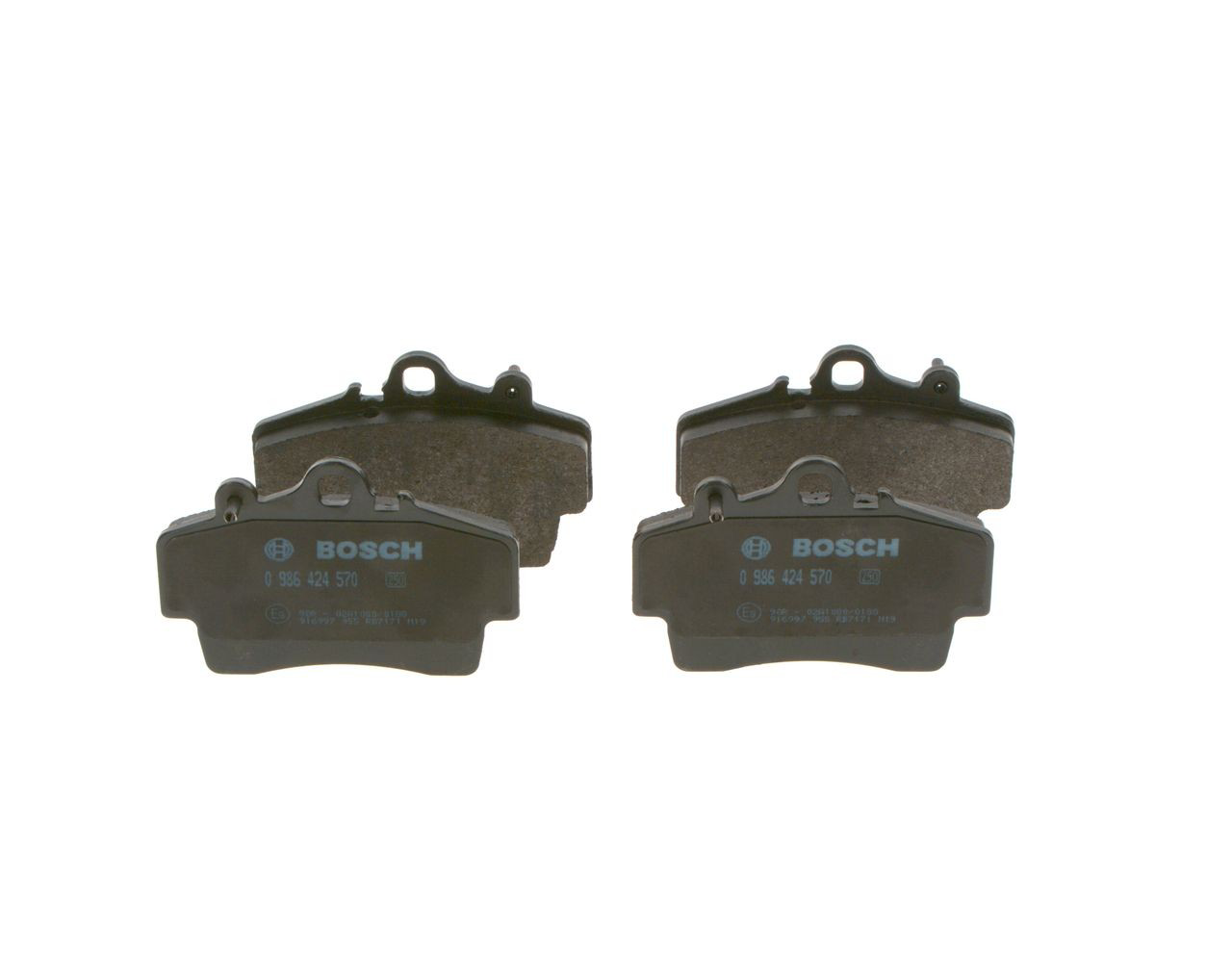 Гальмівні колодки Bosch 0986424570 ціна, від 59.70 USD