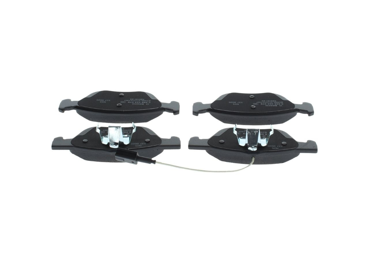 Гальмівні колодки Bosch 0986424578 ціна, від 33.63 USD