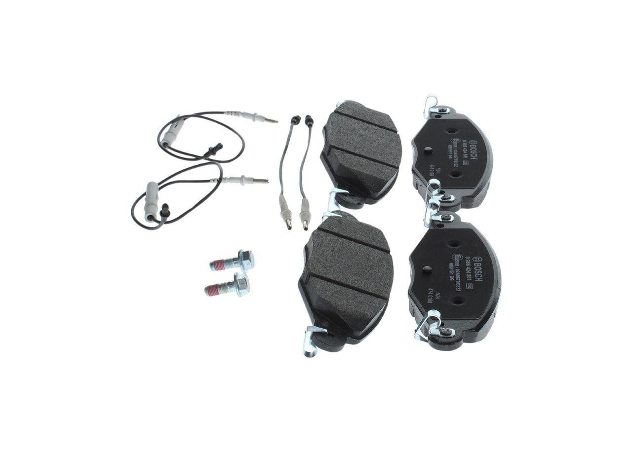 Купити 0986424581 Bosch Колодки гальмівні передні, дискові