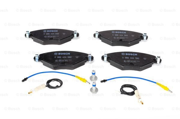 Купити 0986424582 Bosch Колодки гальмівні передні, дискові