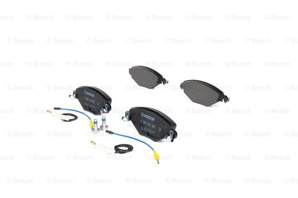 Передні тормозні колодки 0986424582 Bosch