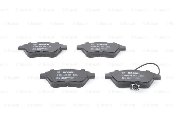 Купити 0986424597 Bosch Колодки гальмівні передні, дискові