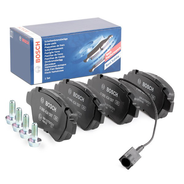 Гальмівні колодки Bosch 0986424597 ціна, від 27.34 USD