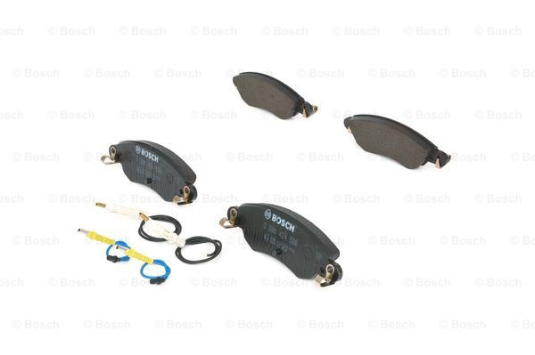 Передні тормозні колодки 0986424598 Bosch
