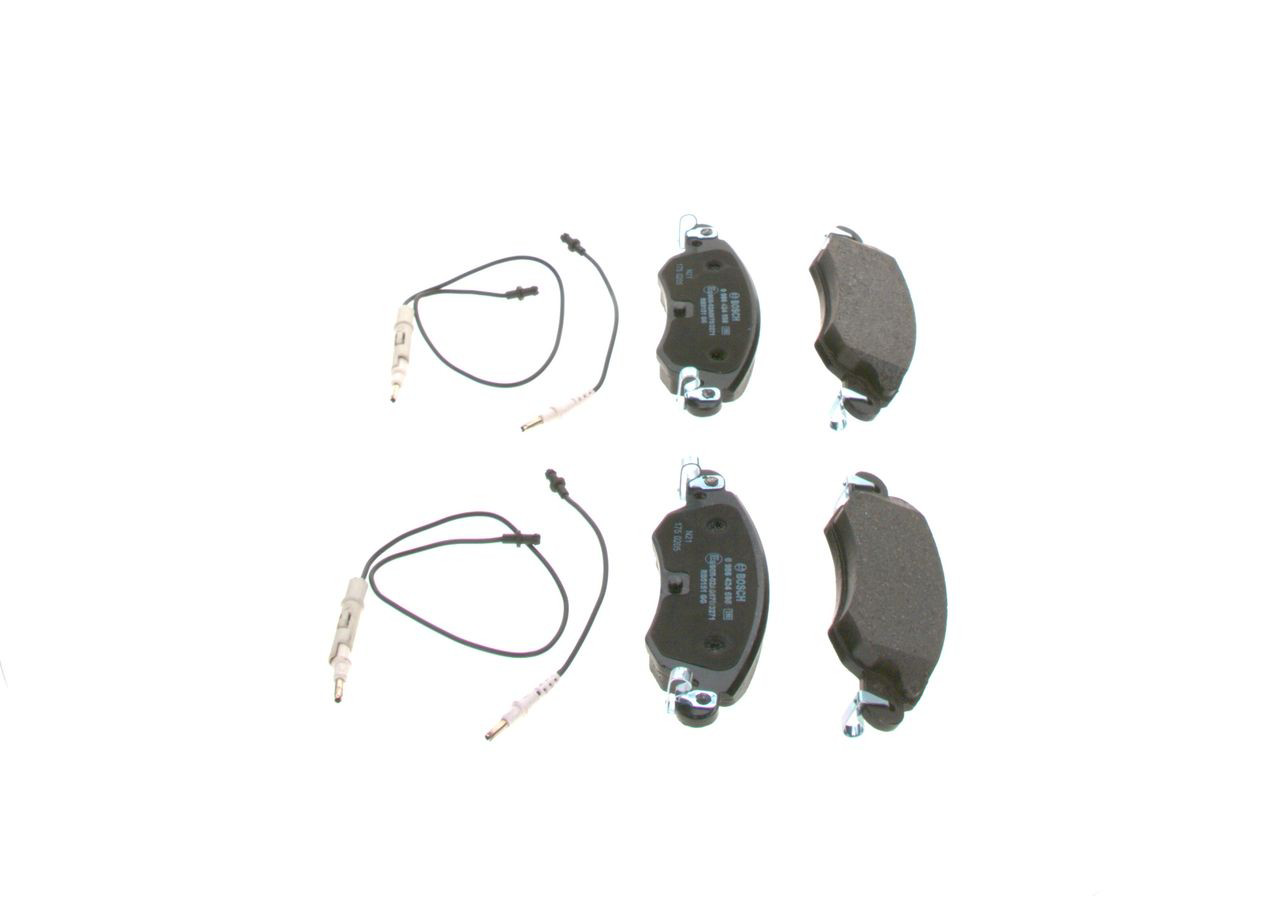 Передні тормозні колодки 0986424598 Bosch