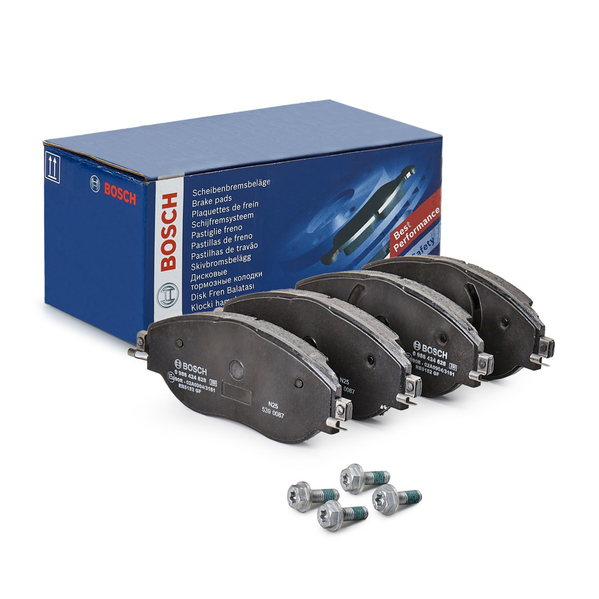 Тормозні колодки Bosch 0986424628
