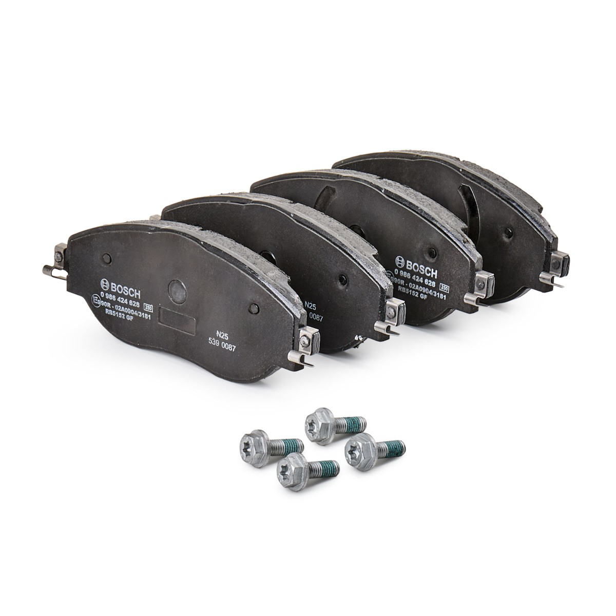 Передні тормозні колодки 0986424628 Bosch