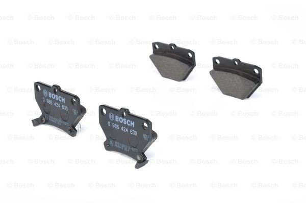 Задні гальмівні колодки 0986424630 Bosch