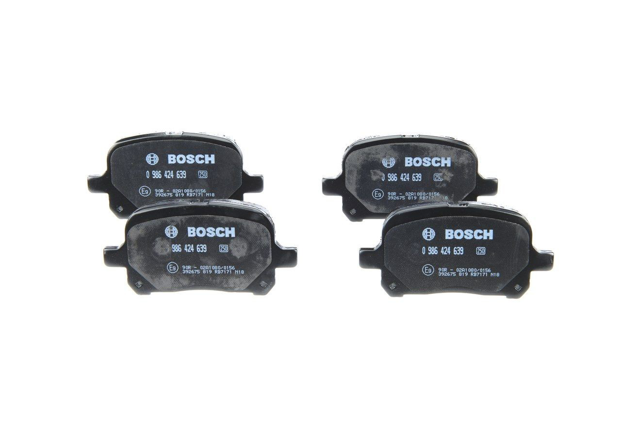 Купити 0986424639 Bosch Колодки гальмівні передні, дискові