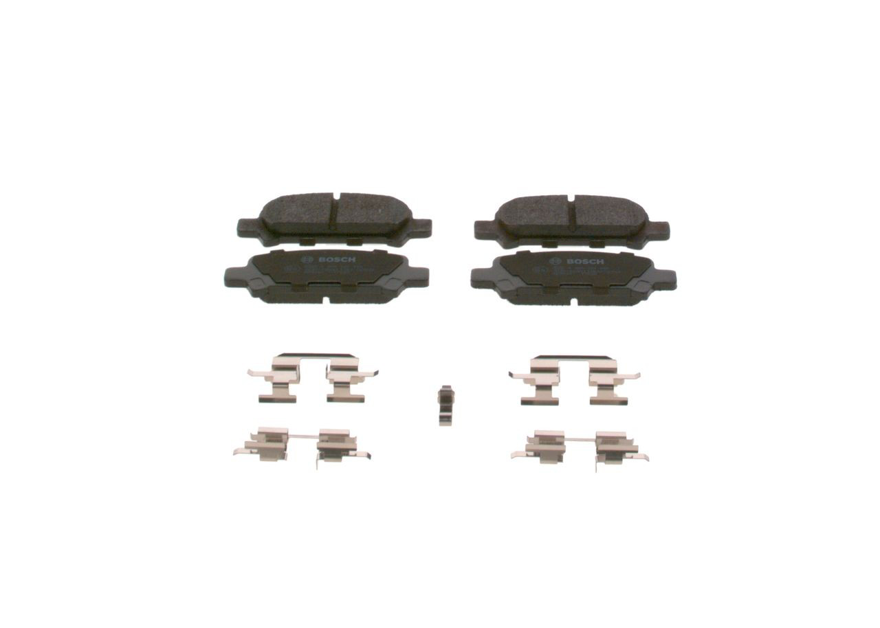 Задні гальмівні колодки Bosch 0986424650 ціна, від 18.63 USD