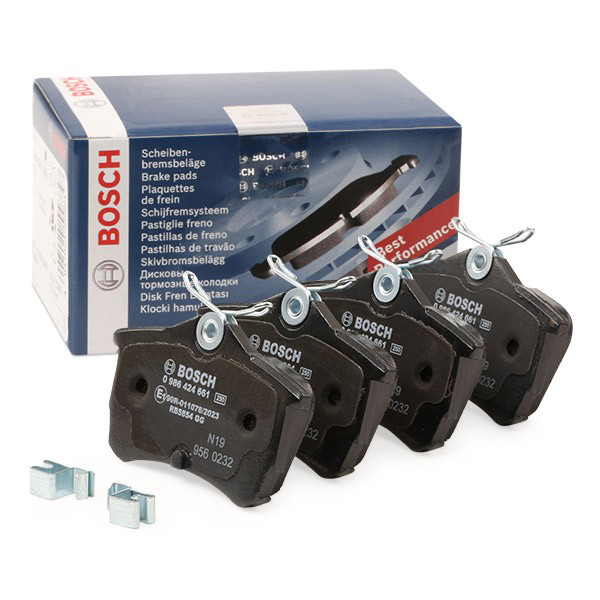 Задні гальмівні колодки 0986424661 Bosch