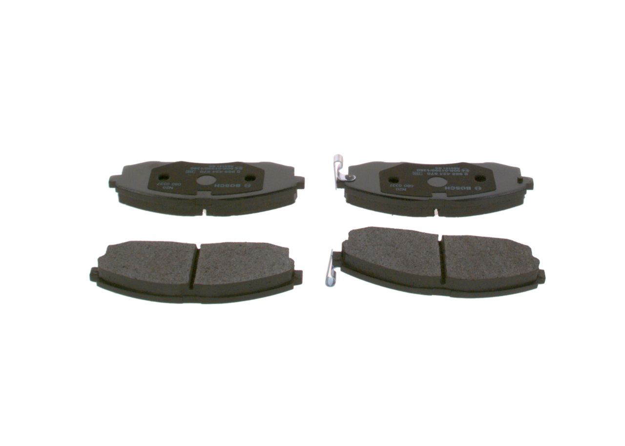 Купити 0986424670 Bosch Колодки гальмівні передні, дискові