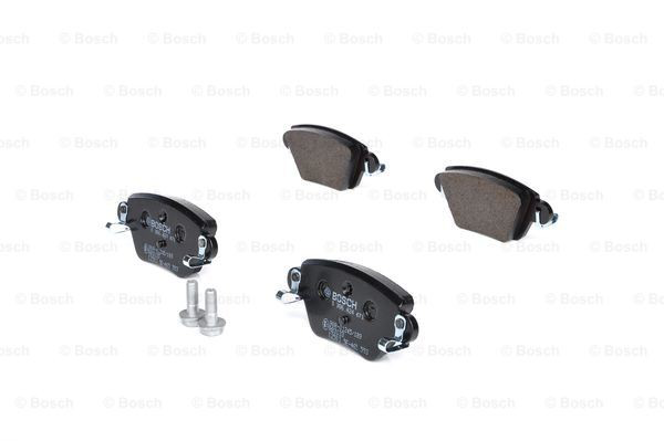 0986424671 Bosch Колодки гальмівні задні, дискові