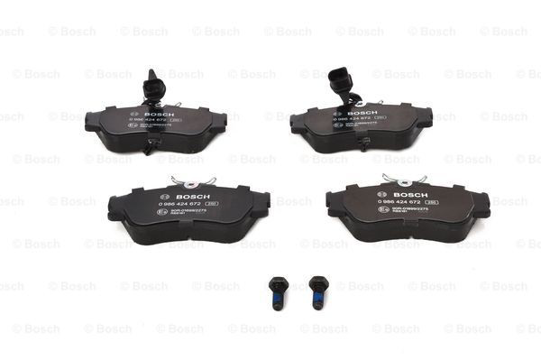 Гальмівні колодки Bosch 0986424672 ціна, від 26.55 USD