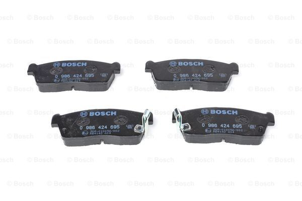 Передні тормозні колодки 0986424695 Bosch