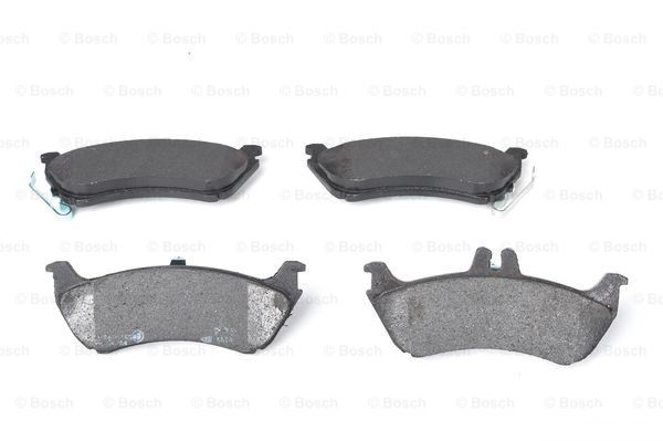 0986424708 Bosch Колодки гальмівні задні, дискові