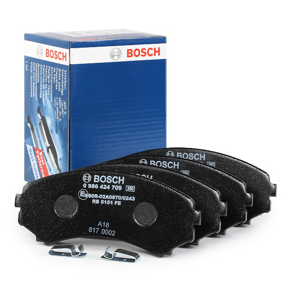 Купити 0986424709 Bosch Колодки гальмівні передні, дискові