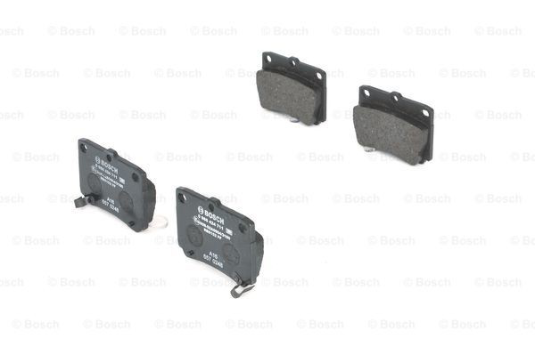 Задні гальмівні колодки Bosch 0986424711 ціна, від 24.64 USD