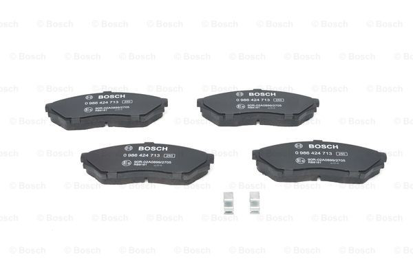 0986424713 Bosch Передні гальмівні колодки