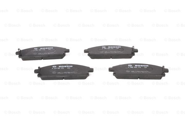 Передні тормозні колодки 0986424715 Bosch