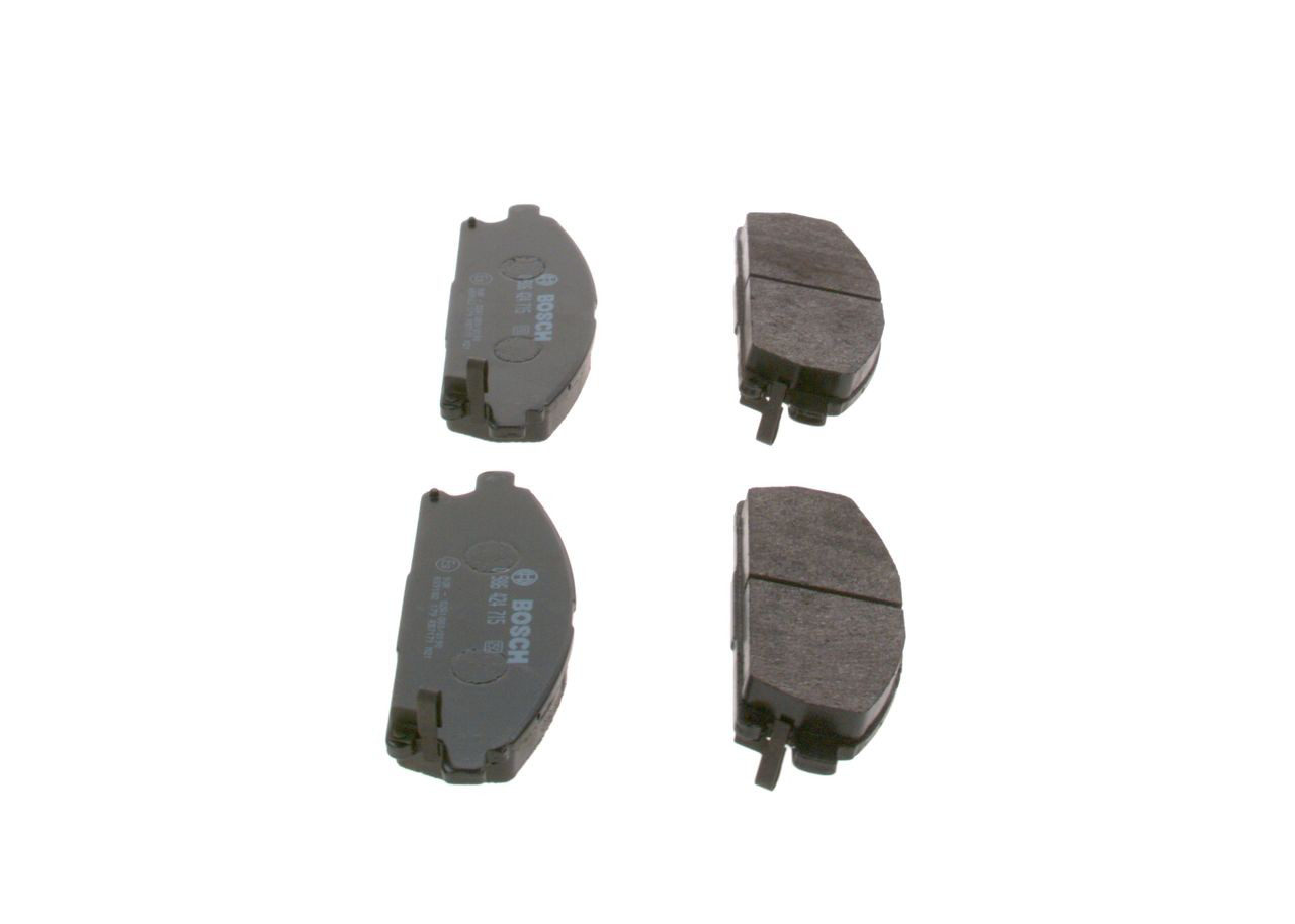 Передні тормозні колодки 0986424715 Bosch