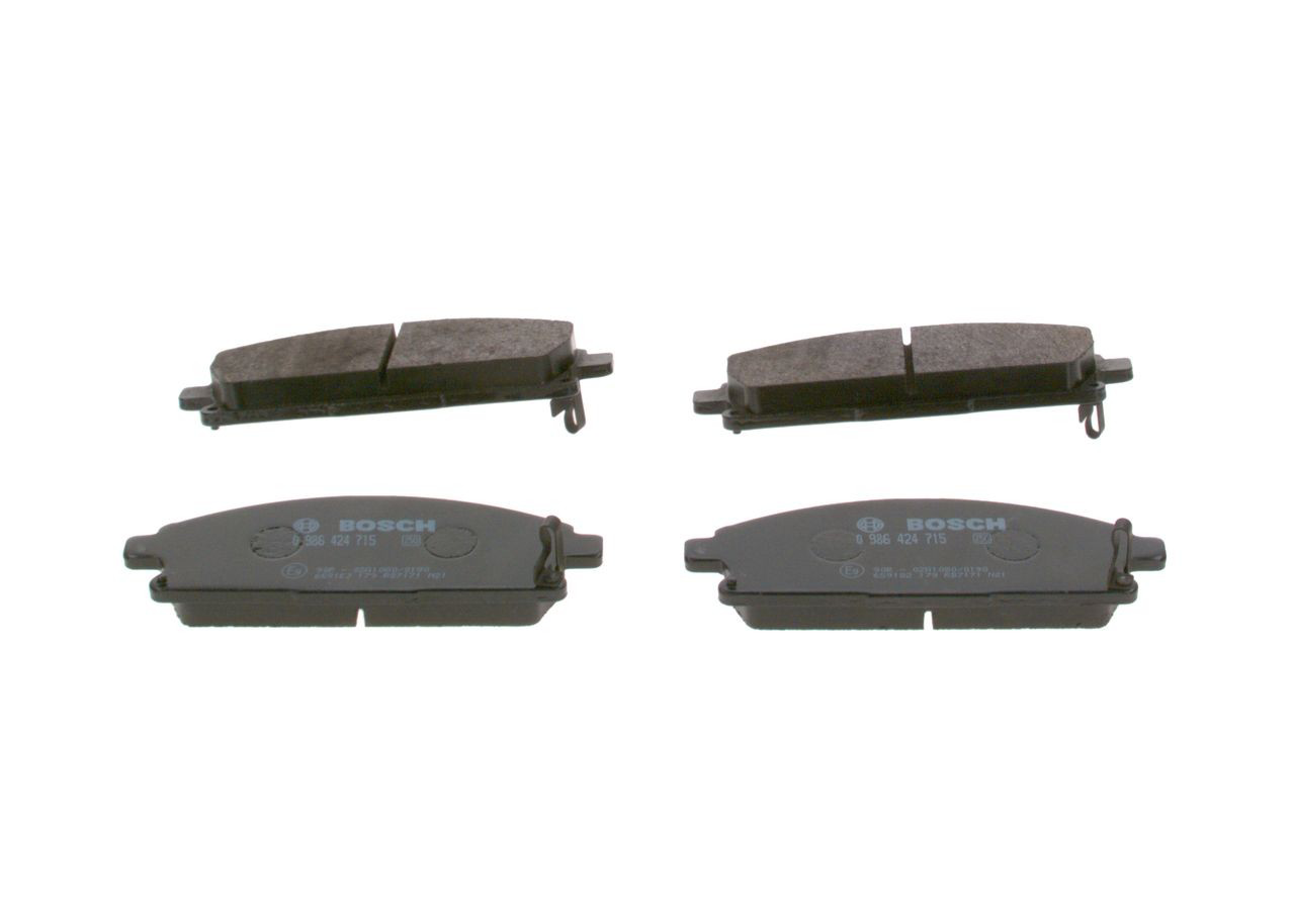Гальмівні колодки Bosch 0986424715 ціна, від 30.17 USD