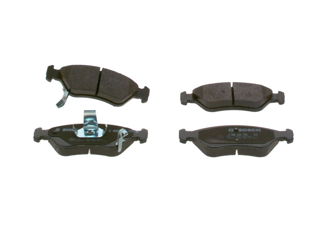 Купити 0986424725 Bosch Колодки гальмівні передні, дискові