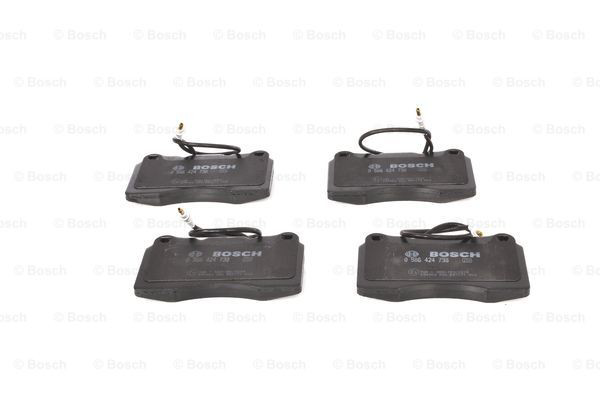 Гальмівні колодки Bosch 0986424738 ціна, від 41.47 USD