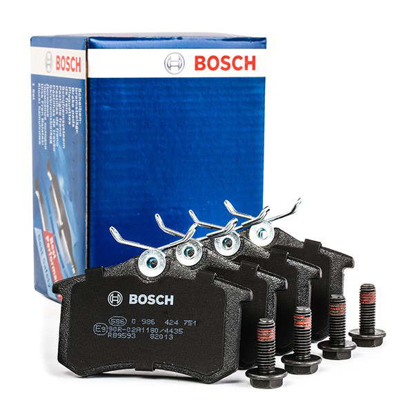 0986424751 Bosch Колодки гальмівні задні, дискові