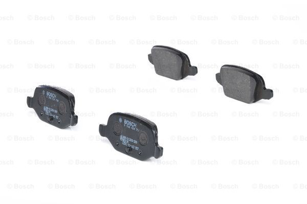 Задні гальмівні колодки 0986424756 Bosch