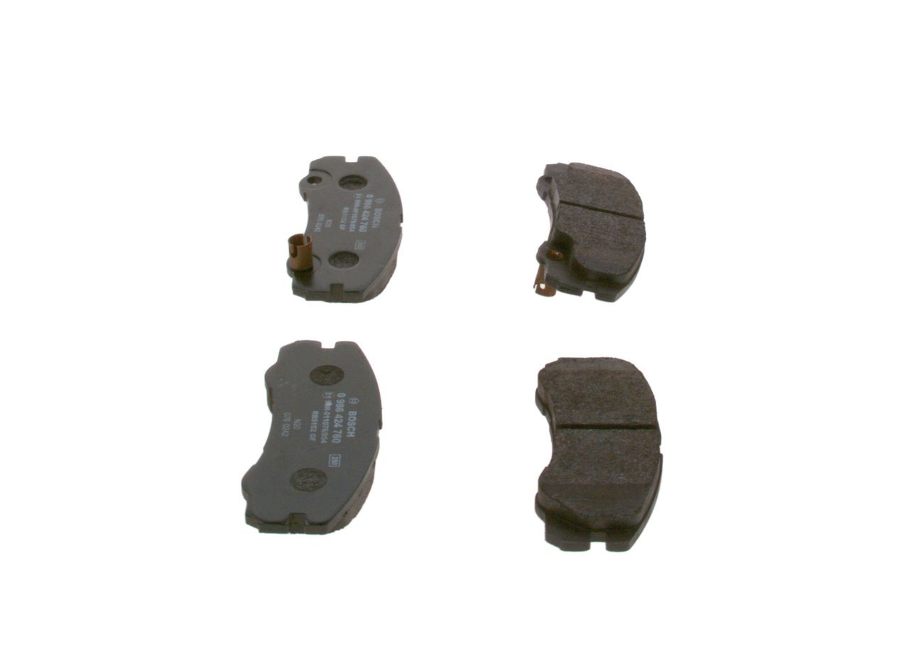 Гальмівні колодки Bosch 0986424760 ціна, від 26.70 USD