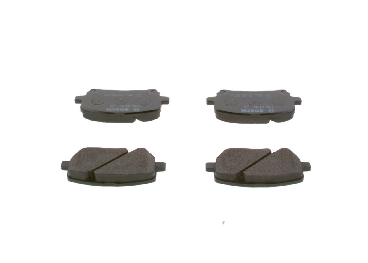 Гальмівні колодки Bosch 0986424761 ціна, від 26.62 USD